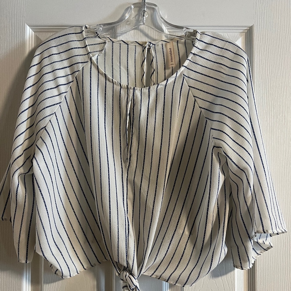 3/4 length sleeve blouse